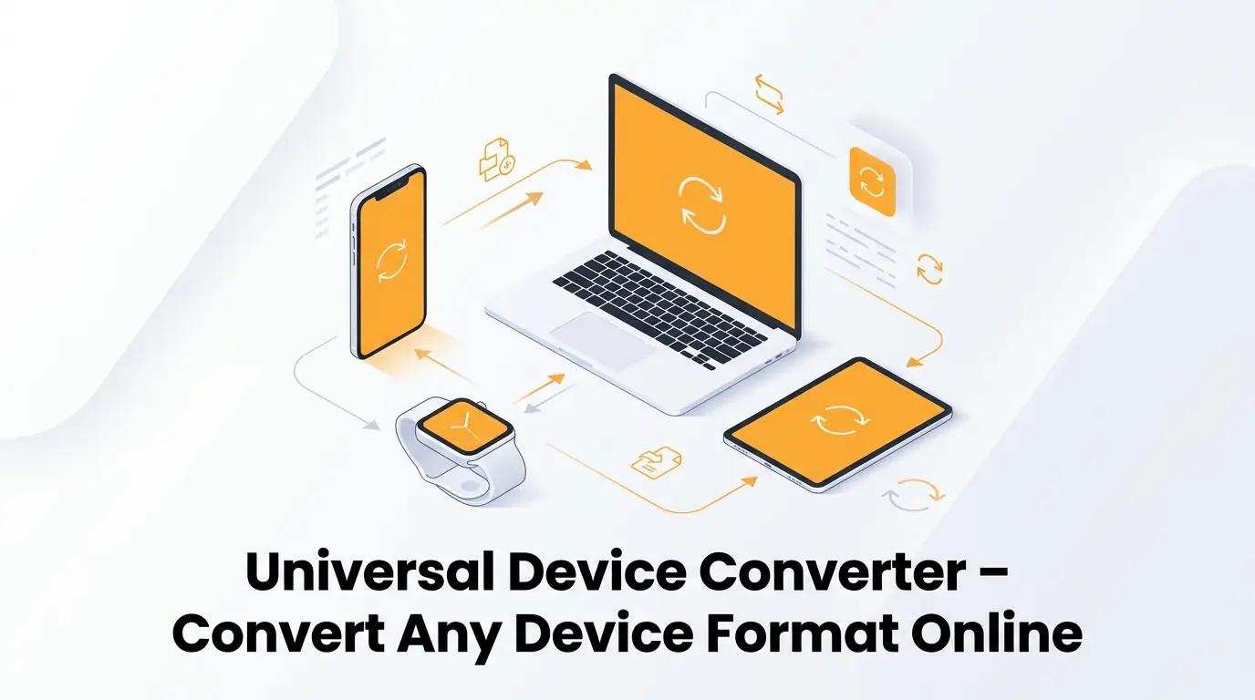 Universal Device Converter – Convert Any Device Format Online
